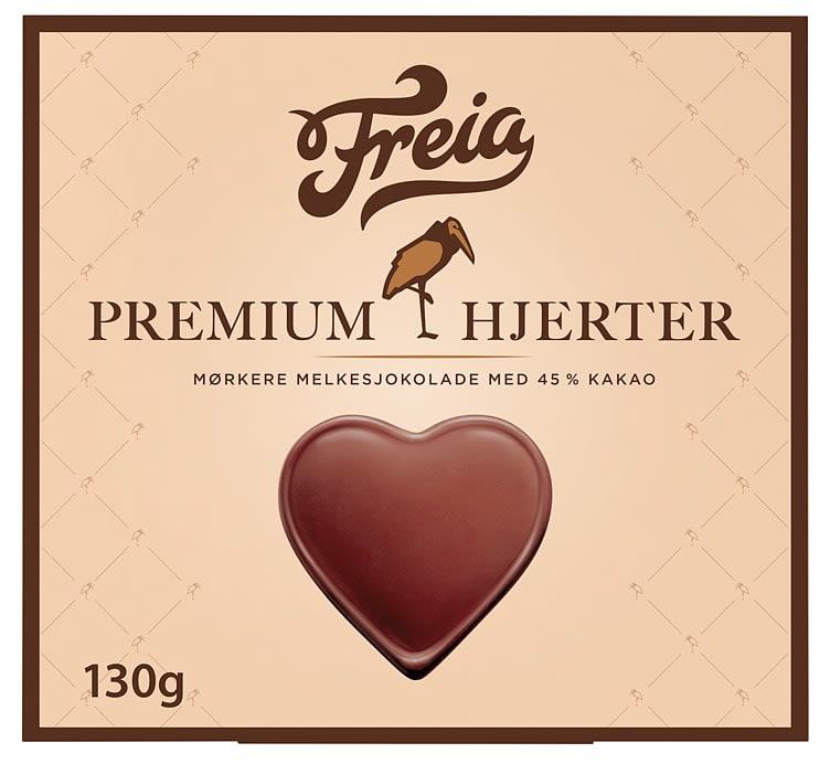 Premium Hjerter 130g Freia