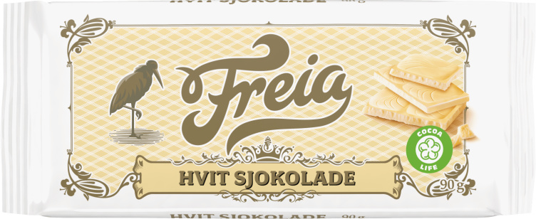 Product Image for Hvit Sjokolade 90g Freia