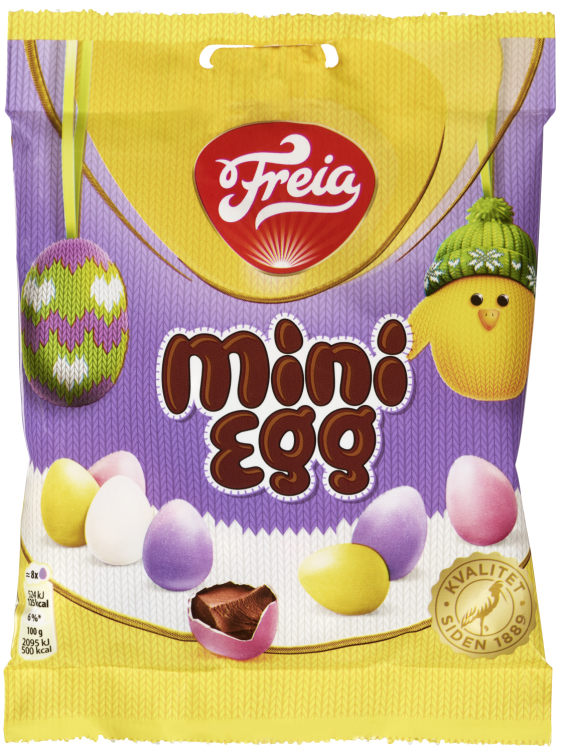 Sjokoladeegg Mini Drasjerte 100g Freia