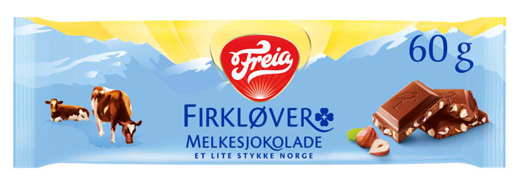 Firkløver 60g Freia