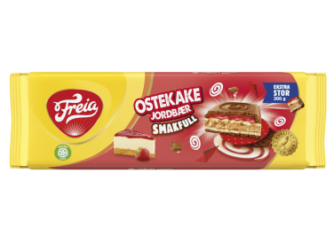 Ostekake M Jordbær