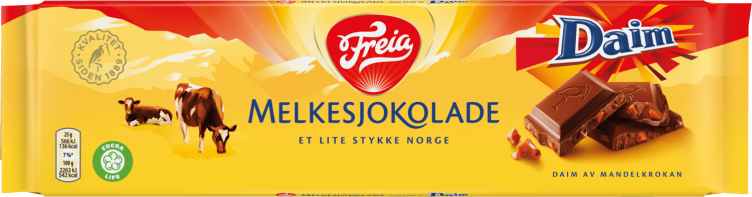 Freia Melkesjokolade med Daim 200g