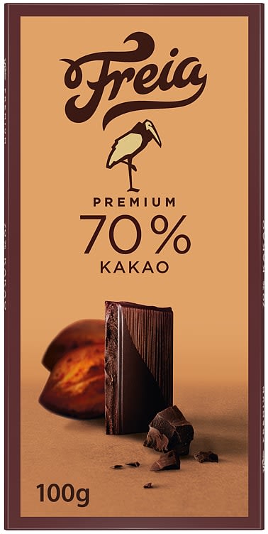 Premium Dark 70% Cocoa 100g Freia