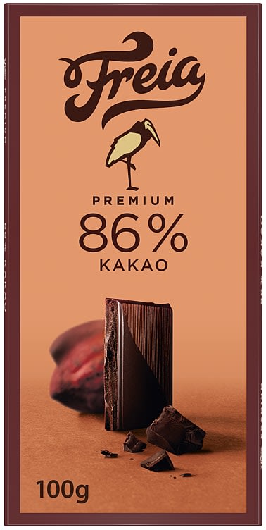 Freia Premium Dark 86% 100g