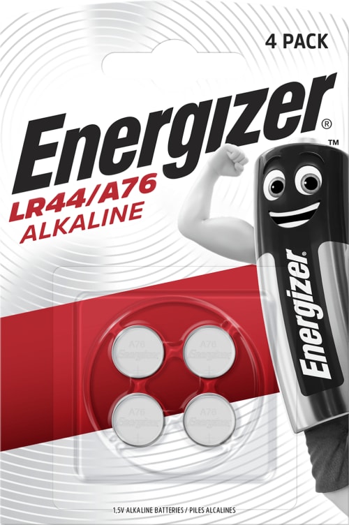 Bilde av Batterier Lr44/A76 4stk Energizer