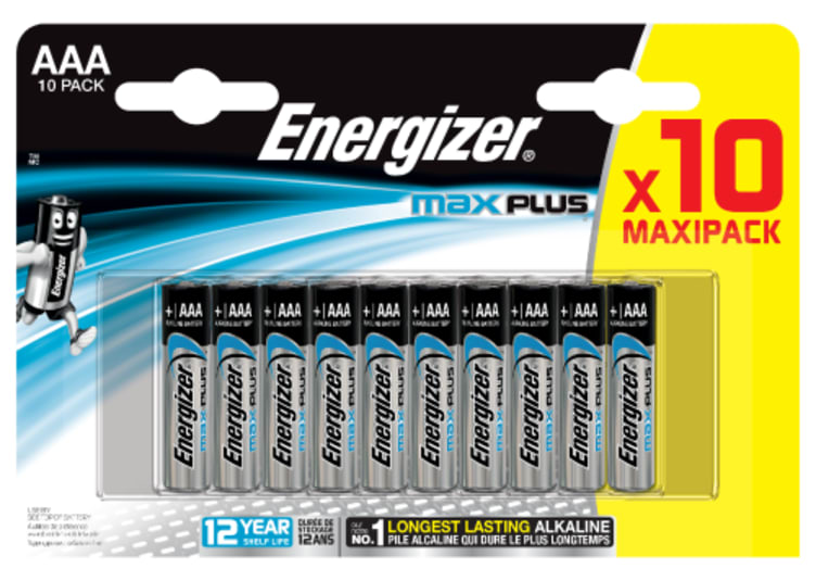 Bilde av Batterier Aaa Max Plus 10stk Energizer