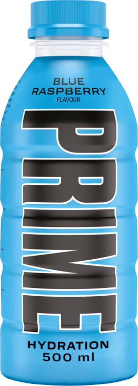 Prime Blue Raspberry 0,5l flaske