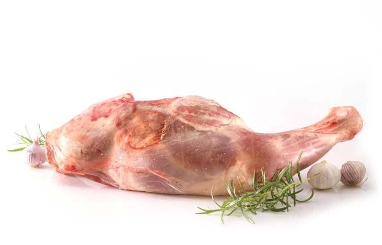 Lammelår m/mørbrad & knoke pr stk