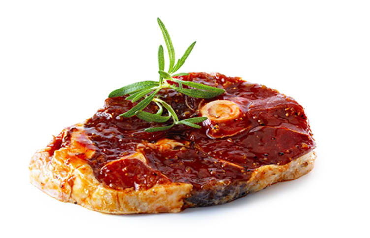 Lammestek skiver Marinert pr Kg