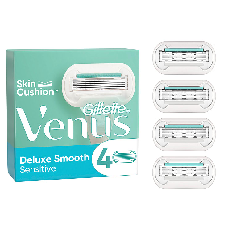 Venus Barberblad Smooth Sensitive 4 Gillette