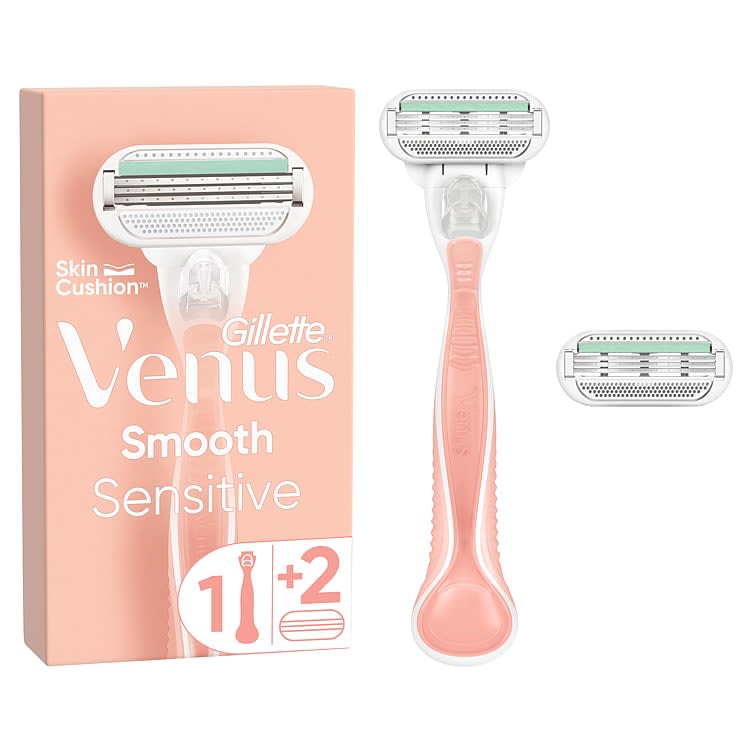 Barberhøvel Venus Smooth Sensitive 2up Gillette