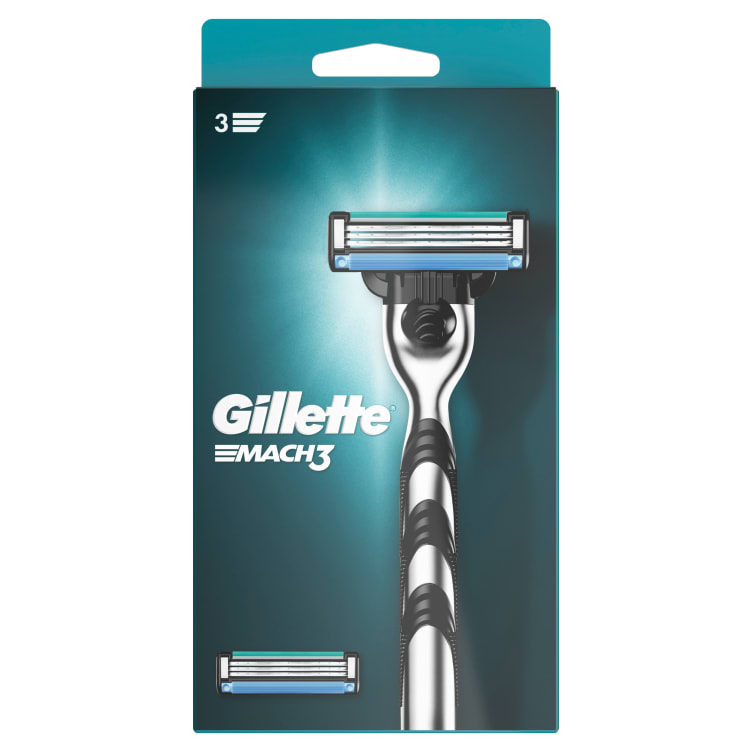 Barberhøvel Mach3 Base 2up Gillette