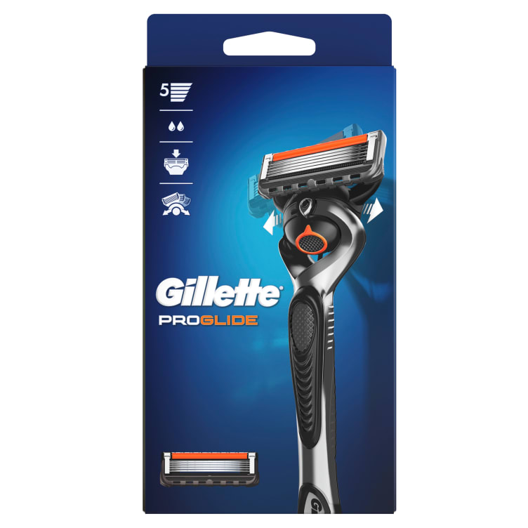 Barberhøvel Proglide Flexball Manual 2up