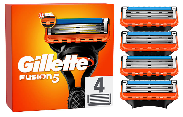 Fusion Blader 4stk Gillette
