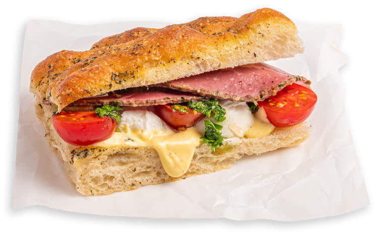 Product Image for Focaccia m/pastrami av norsk Angus