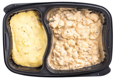 Finnbiff Varm Middag m/Potetmos pr stykk