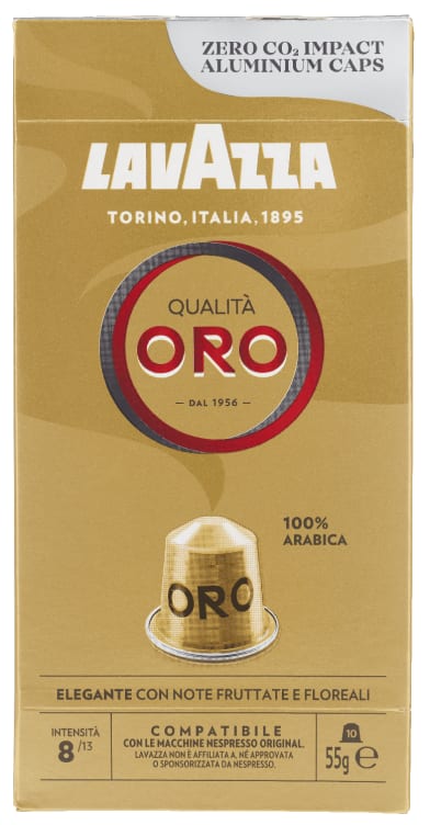 Oro 10kapsler Lavazza