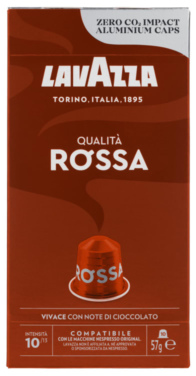 Rossa 10kapsler Lavazza