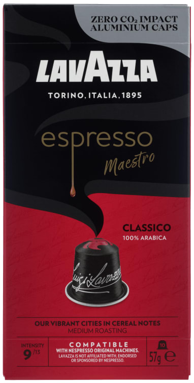 Espresso Classico 10kapsler Lavazza