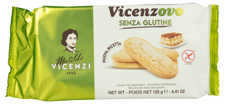 Fingerkjeks glutenfri 125g Vicenzi