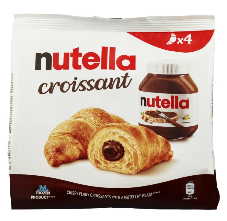 Nutella Croissant 4pk 340g