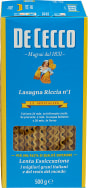 Lasagne Plater 500g De Cecco