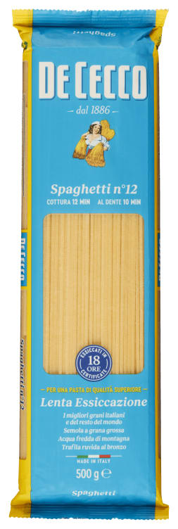 Spaghetti 500g De Cecco