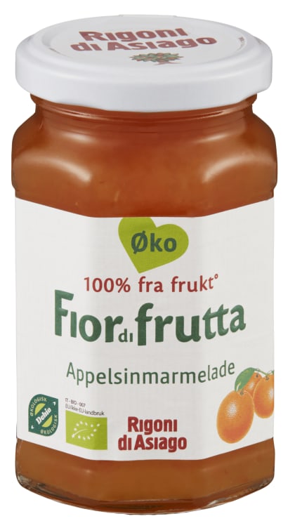 Appelsinmarmelade Økologisk 260g Rigoni Di Asiago