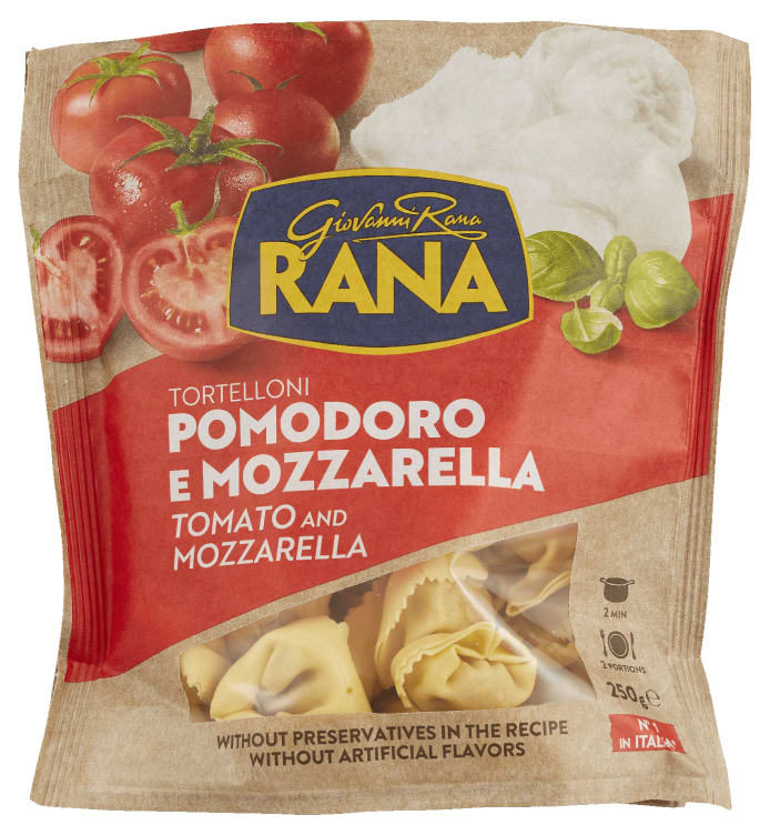 Tortelloni Tomat&Mozzarella 250g Rana