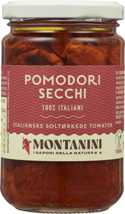 Tomat Soltørket 280g Montanini