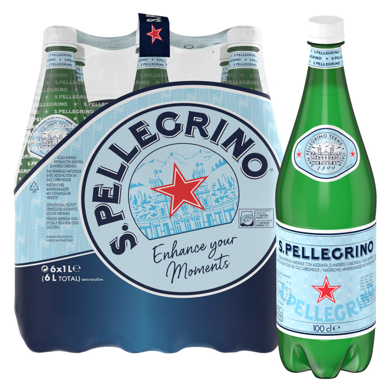 San Pellegrino 1lx6 flaske