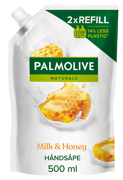 Håndsåpe Refill Milk&Honey 500ml Palmolive