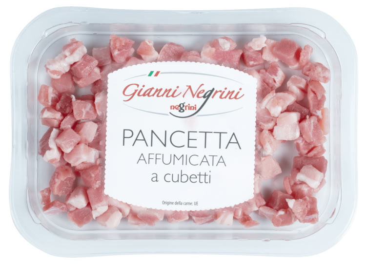 Pancetta Cubetti 80g Negrini