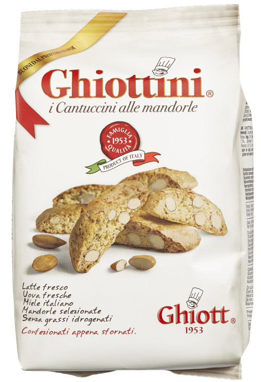 BISCOTTI KJEKS M/MANDEL 200G GHIOTTINI