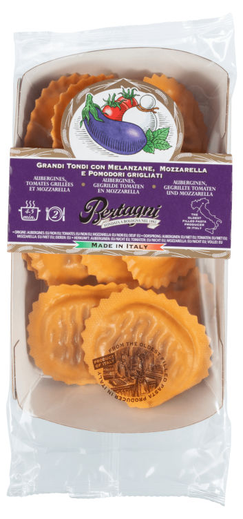 Grandi Girasoli m/Aubergin&Tomat 250g Bertagni