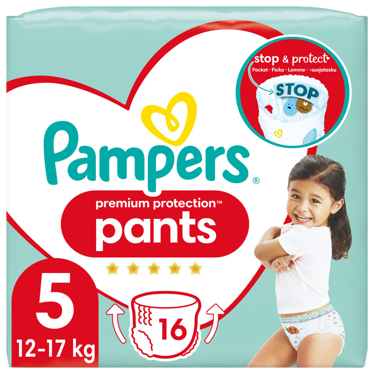 Pampers Premium Pants S5 12-17kg 16stk