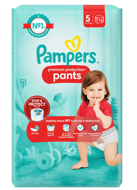 Pampers Premium Pants S5 12-17kg 16stk