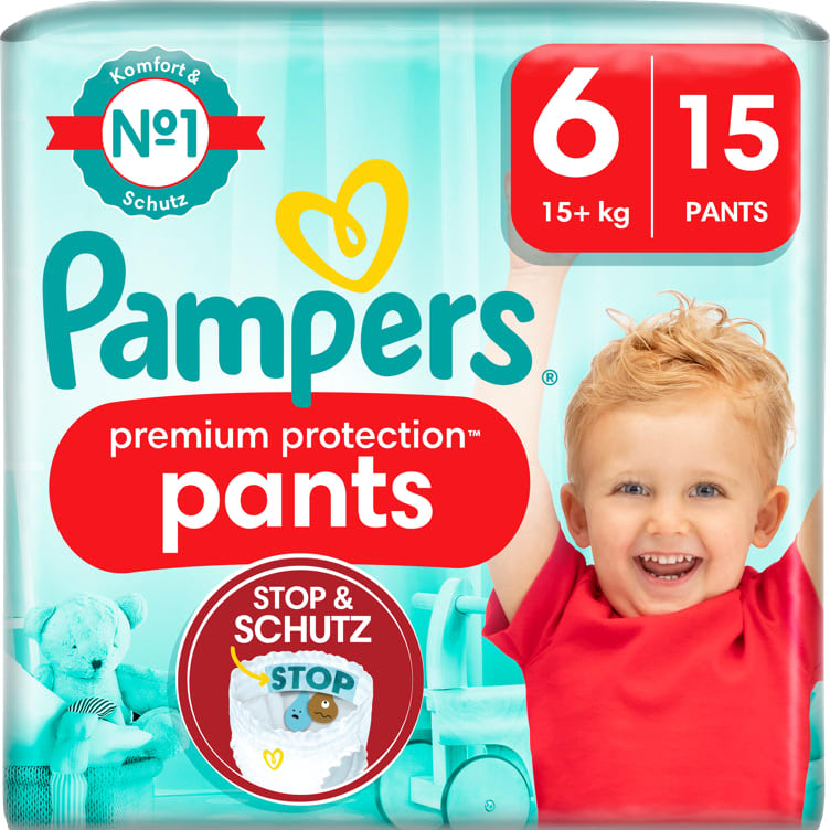 Bilde av Pampers Premium Pants S6 15+Kg 15stk
