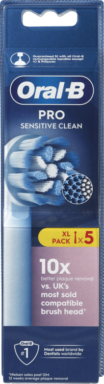 Oral-B Børstehoder Pro Sensitive Clean 5stk