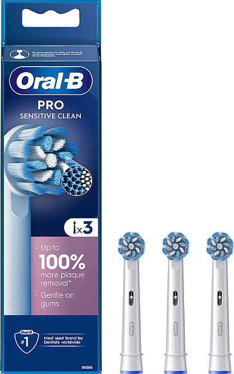 Oral-B Børstehoder Pro Sensitive Clean&Care 3stk