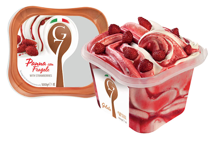 Iskrem Panna Con Fragole1l G7