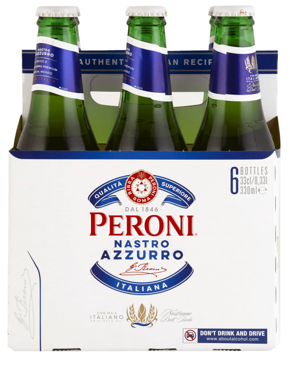 Peroni Nastro Azzurro 0,33lx6 flaske