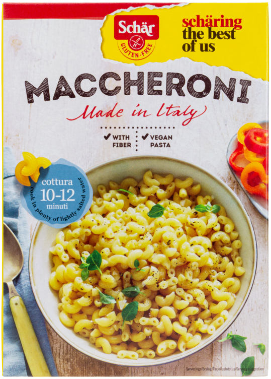 Product Image for Makaroni glutenfri 500g Schär
