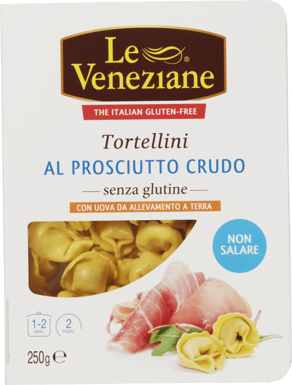 Tortelli m/Skinke Gl.Fri 250g Le Veneziane