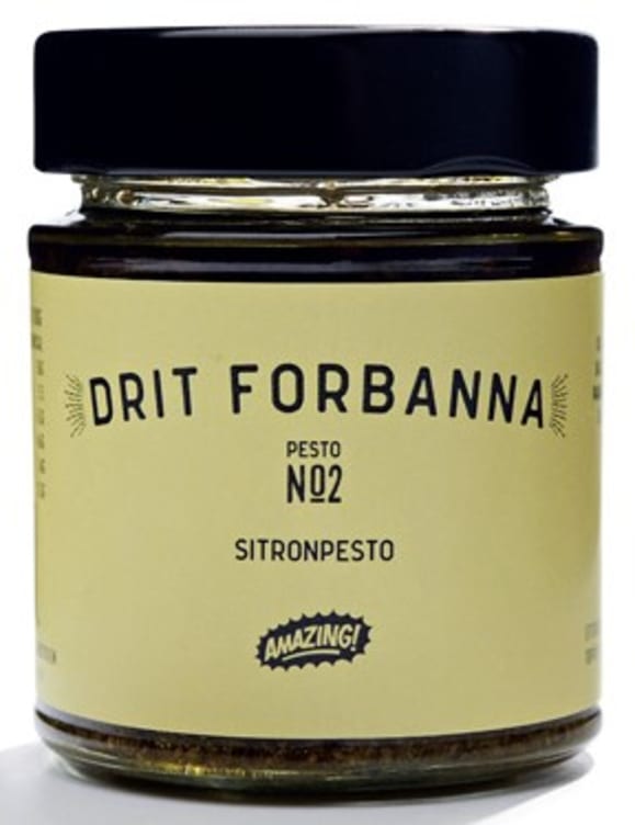 Pesto No2 Sitron 135g Drit Forbanna