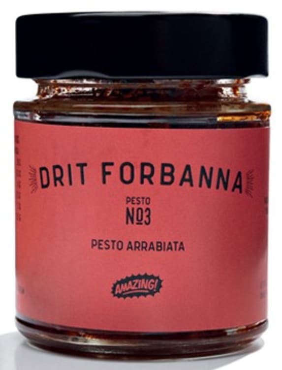 Pesto No3 Arrabiata 135g Drit Forbanna