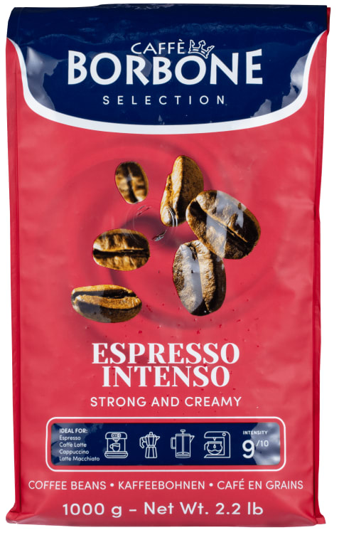Borbone Espresso Kaffebønner Intenso 1kg