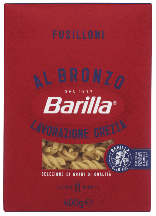 Barilla Fusilloni Al Bronzo 400g