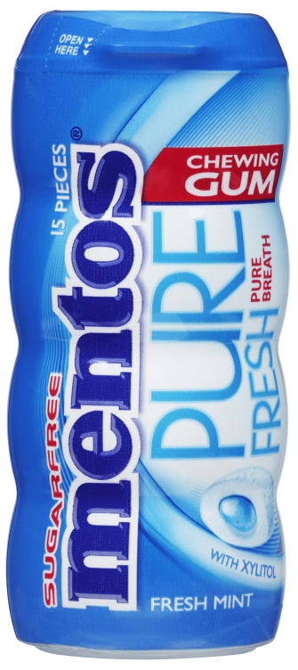 Mentos Gum Pure Fresh Mint 30g