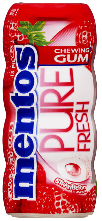 Mentos Gum Strawberry Pb 30g